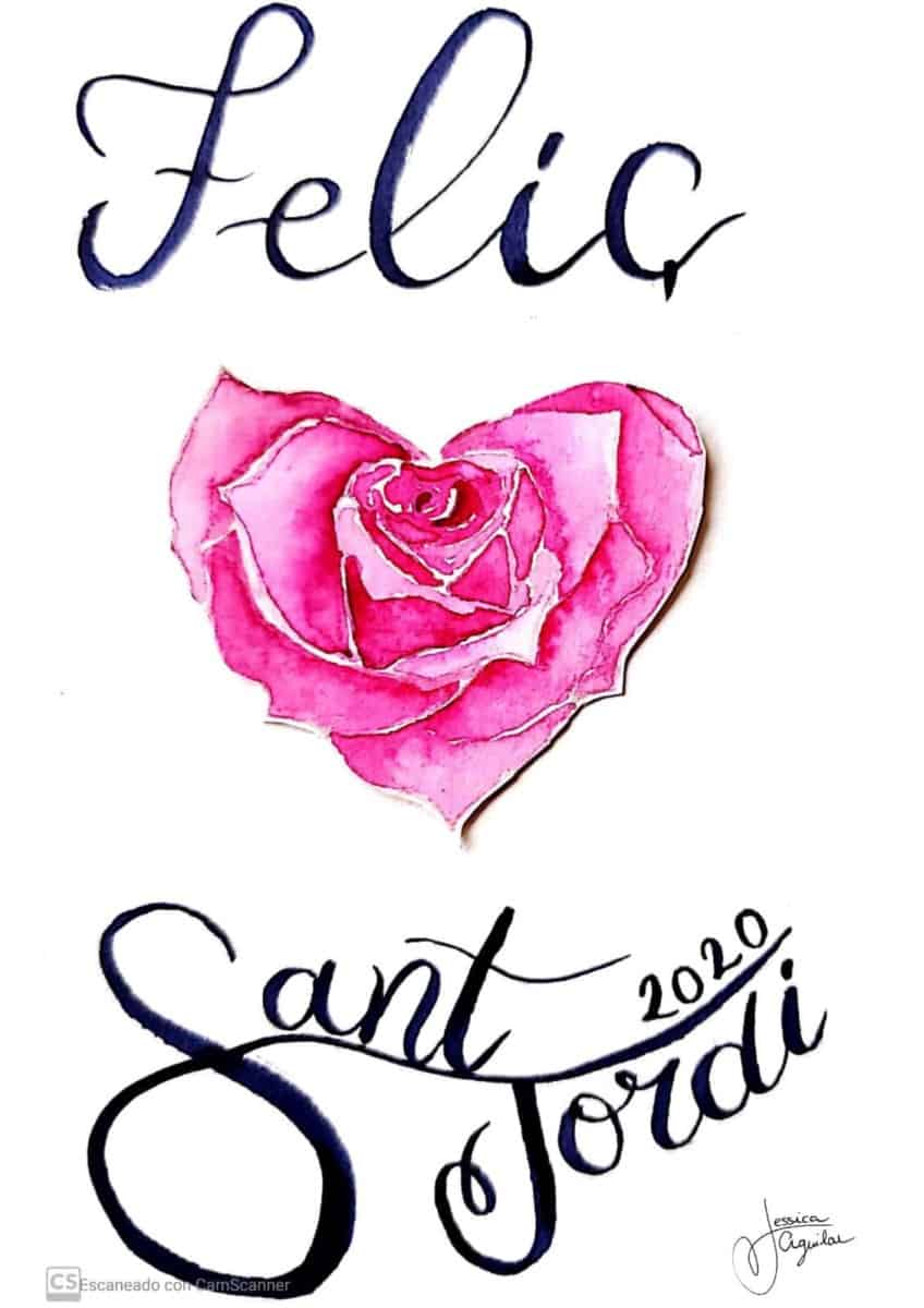 Rosa sant jordi